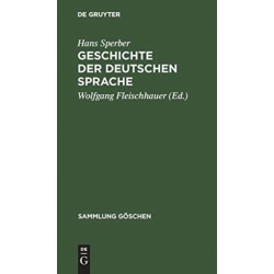 Geschichte der deutschen Sprache