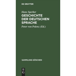 Geschichte Der Deutschen Sprache