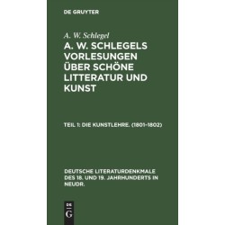 Die Kunstlehre. (1801-1802)