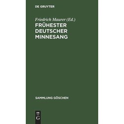 Fruhester deutscher Minnesang
