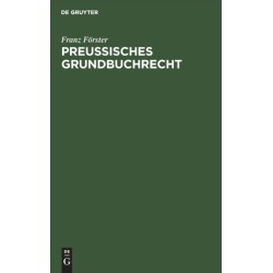 Preußisches Grundbuchrecht