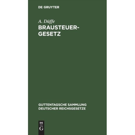 Brausteuergesetz