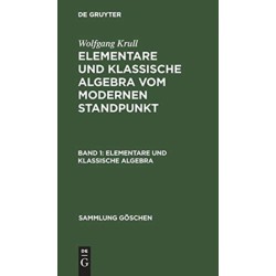 Elementare und klassische Algebra