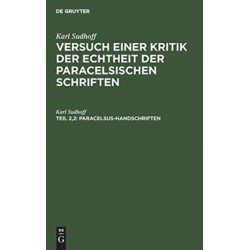 Paracelsus-Handschriften