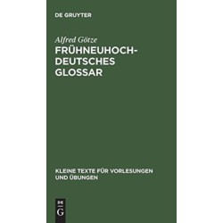 Fruhneuhochdeutsches Glossar