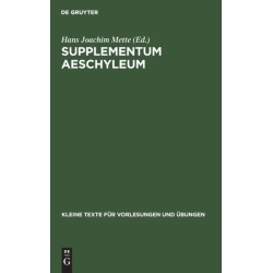 Supplementum Aeschyleum