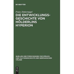 Die Entwicklungsgeschichte von Holderlins Hyperion