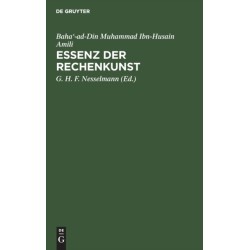 Essenz Der Rechenkunst: Arabisch Und Deutsch