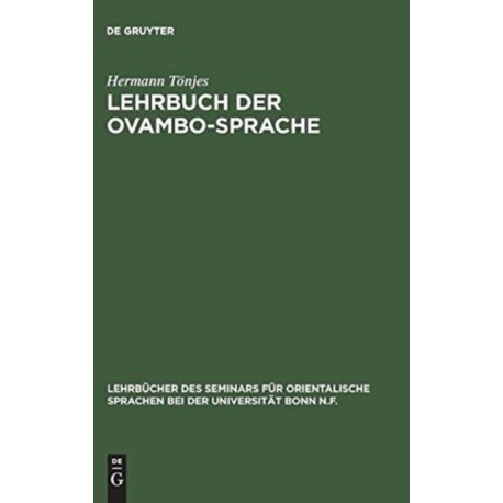Lehrbuch der Ovambo-Sprache