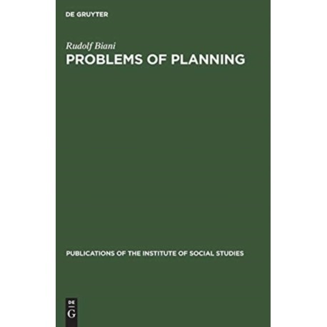 Problems of planning: East and west