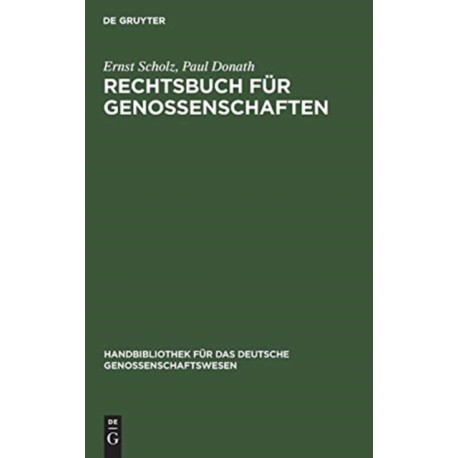 Rechtsbuch fur Genossenschaften