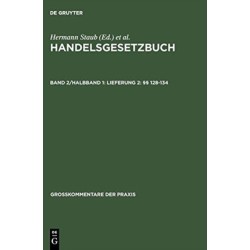 Lieferung 2: §§ 128-134