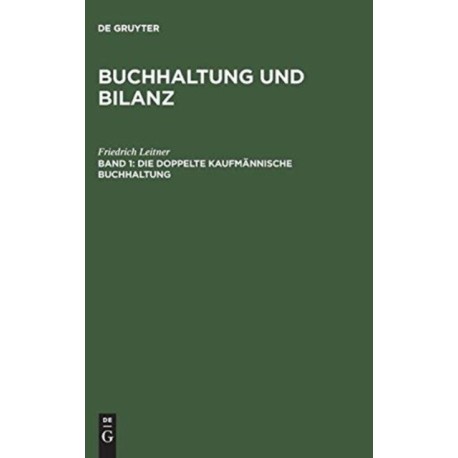 Die doppelte kaufmannische Buchhaltung