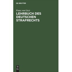 Lehrbuch des Deutschen Strafrechts