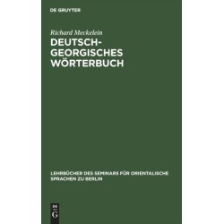 Deutsch-Georgisches Worterbuch