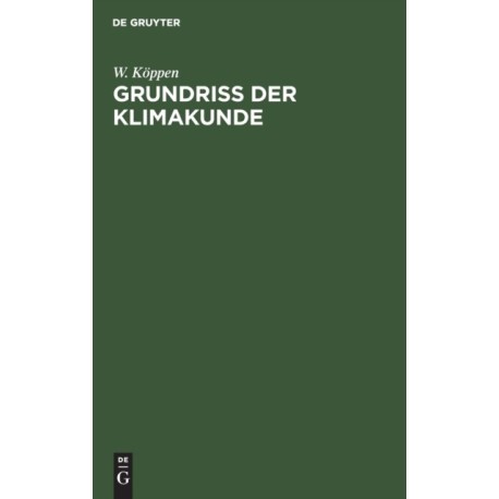 Grundriß Der Klimakunde