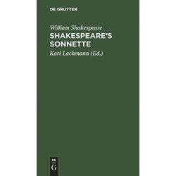 Shakespeare's Sonnette