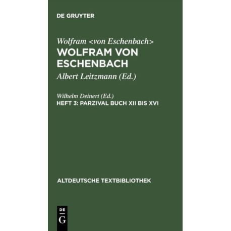 Parzival Buch XII bis XVI