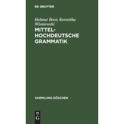 Mittelhochdeutsche Grammatik
