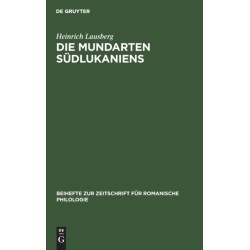 Die Mundarten Sudlukaniens