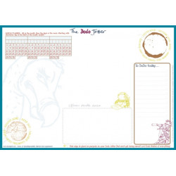 The Dodo Jotter Pad - A3 Desk Sized Jotter-Scribble-Doodle-to-do-List-Tear-off-Notepad