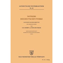 Notkers Des Deutschen Werke
