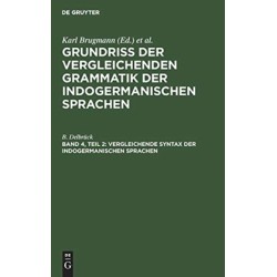 Vergleichende Syntax der indogermanischen Sprachen