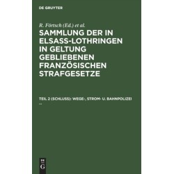 Wege-, Strom- U. Bahnpolizei ...