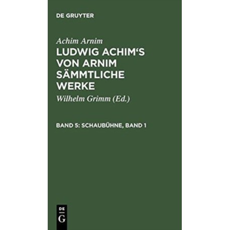 Schaubuhne, Band 1