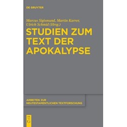 Studien Zum Text Der Apokalypse