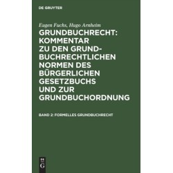 Formelles Grundbuchrecht