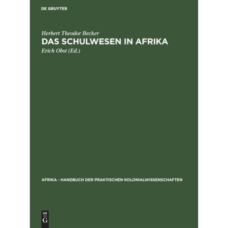 Das Schulwesen in Afrika