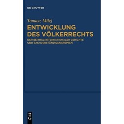Entwicklung des Volkerrechts