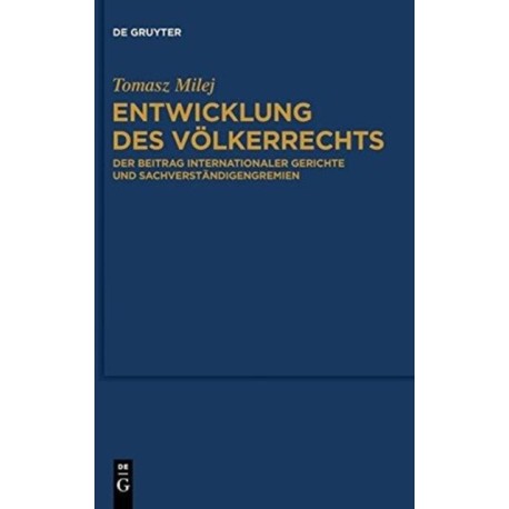 Entwicklung des Volkerrechts