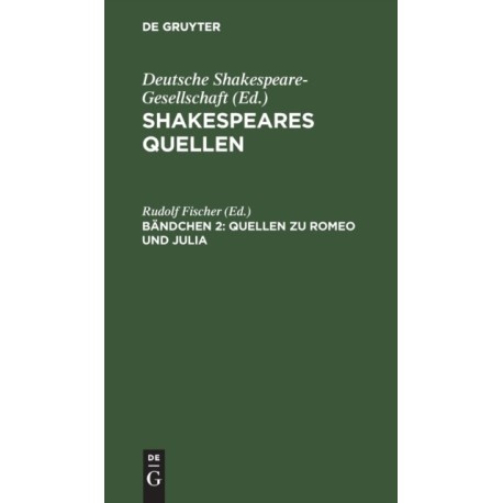 Quellen Zu Romeo Und Julia