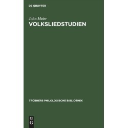 Volksliedstudien