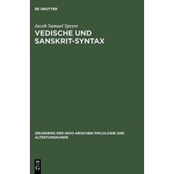 Vedische und Sanskrit-Syntax