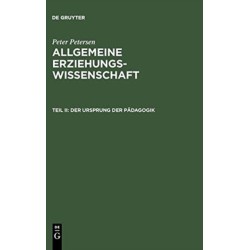 Der Ursprung der Padagogik