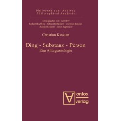 Ding - Substanz - Person
