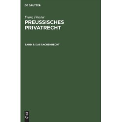 Das Sachenrecht