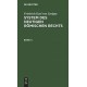 System des heutigen romischen Rechts