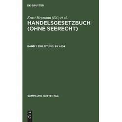 Einleitung. §§ 1-104