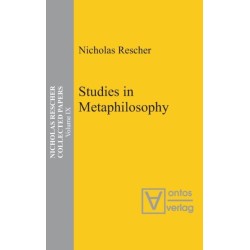 Studies in Metaphilosophy