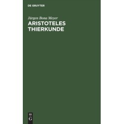 Aristoteles Thierkunde
