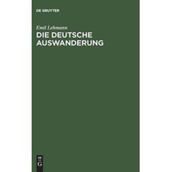 Die deutsche Auswanderung