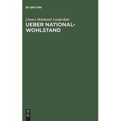 Ueber National-Wohlstand