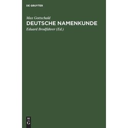 Deutsche Namenkunde