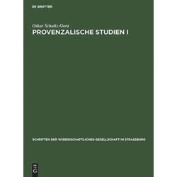 Provenzalische Studien I