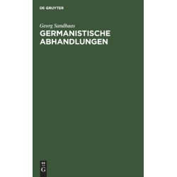Germanistische Abhandlungen