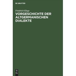 Vorgeschichte der altgermanischen Dialekte